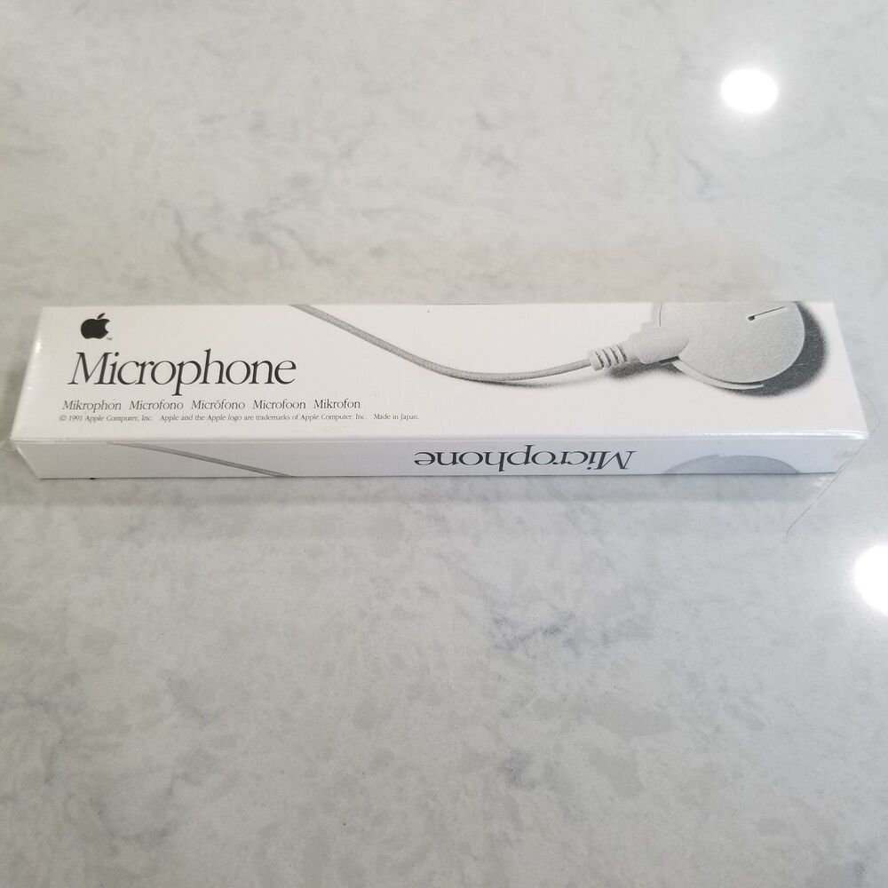 Vintage original Apple microphone 1991 nos sealed